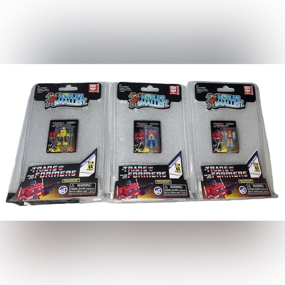 World’s Smallest Transformers G1 Micro Action Figures Set - Picture 1 of 4